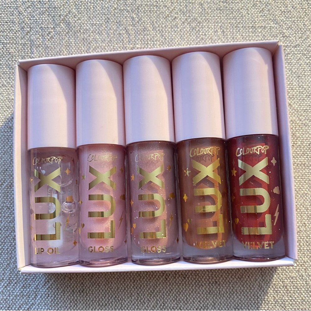 Colourpop Lip Gloss Set NIB